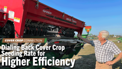 Dialing Back Cover Crop Seeding Rate for Higher Efficiency