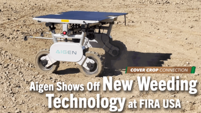 Aigen Shows Off New Weeding Technology at FIRA USA