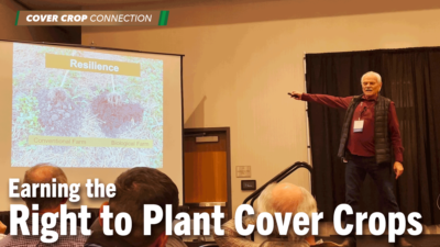 Earning the Right to Plant Cover Crops